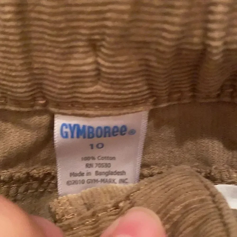 Gymboree corduroy pants 10